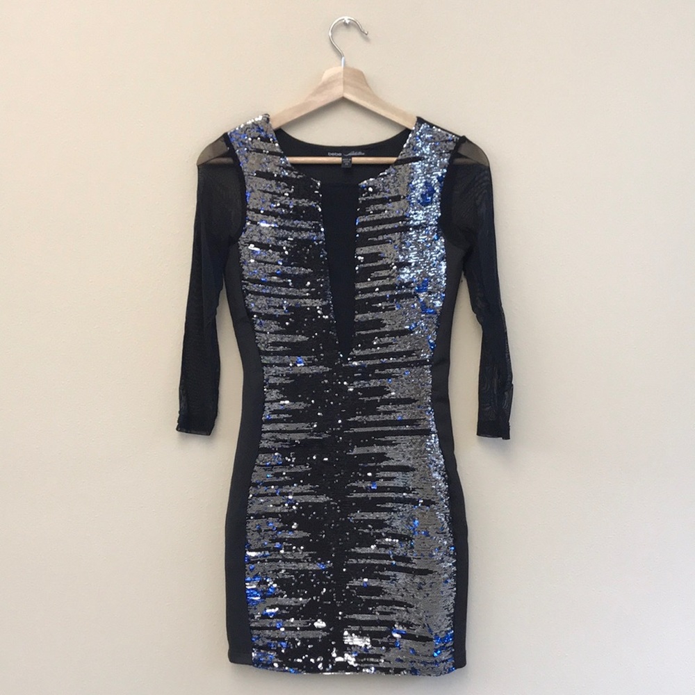 Bebe sequins dress